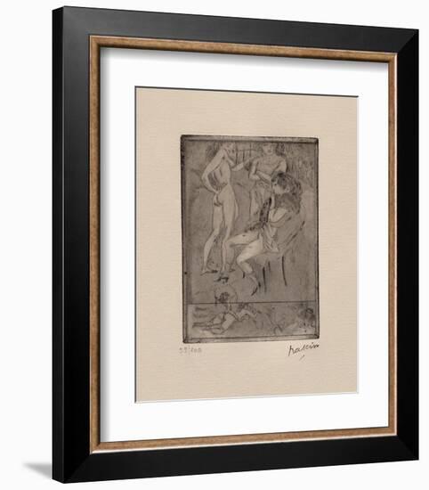 035 - Amor Victor - Trois femmes-Jules Pascin-Framed Limited Edition