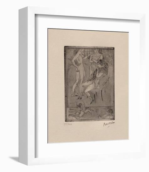 035 - Amor Victor - Trois femmes-Jules Pascin-Framed Limited Edition