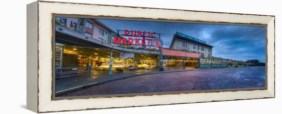 0716 Pike Place Seattle-Doug Cavanah-Framed Premier Image Canvas