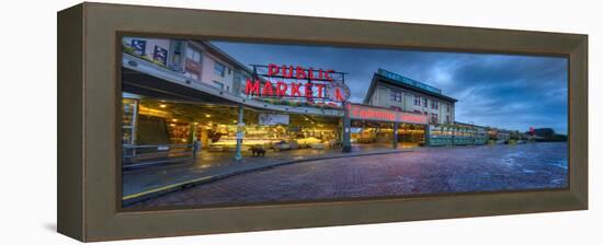 0716 Pike Place Seattle-Doug Cavanah-Framed Premier Image Canvas