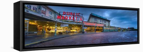 0716 Pike Place Seattle-Doug Cavanah-Framed Premier Image Canvas