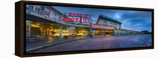 0716 Pike Place Seattle-Doug Cavanah-Framed Premier Image Canvas