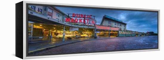 0716 Pike Place Seattle-Doug Cavanah-Framed Premier Image Canvas