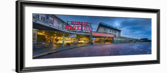 0716 Pike Place Seattle-Doug Cavanah-Framed Giclee Print