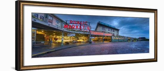 0716 Pike Place Seattle-Doug Cavanah-Framed Giclee Print