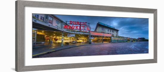 0716 Pike Place Seattle-Doug Cavanah-Framed Giclee Print