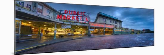 0716 Pike Place Seattle-Doug Cavanah-Mounted Giclee Print