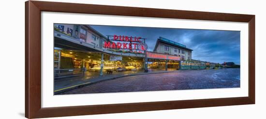 0716 Pike Place Seattle-Doug Cavanah-Framed Giclee Print