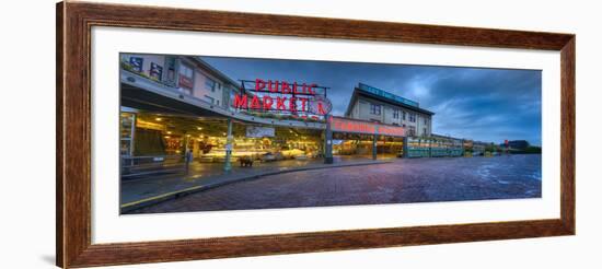 0716 Pike Place Seattle-Doug Cavanah-Framed Giclee Print