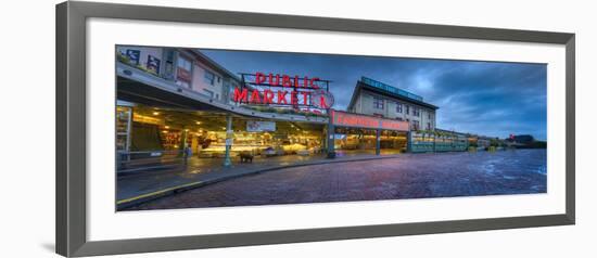 0716 Pike Place Seattle-Doug Cavanah-Framed Giclee Print