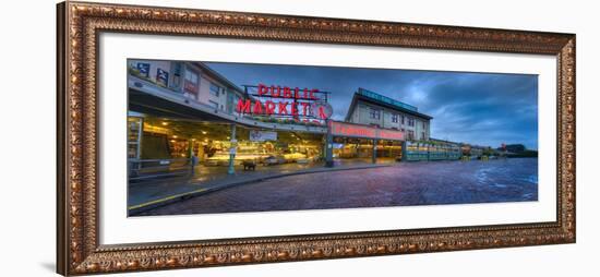 0716 Pike Place Seattle-Doug Cavanah-Framed Giclee Print