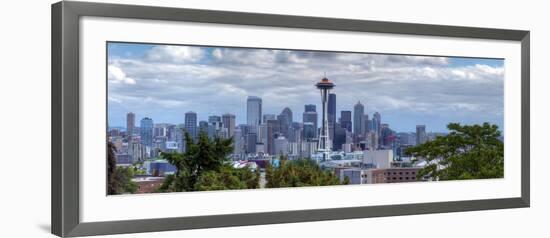 0719 Seattle-Doug Cavanah-Framed Giclee Print