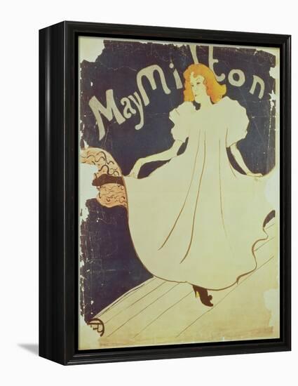 09:May Milton, France, 1895-Henri de Toulouse-Lautrec-Framed Premier Image Canvas