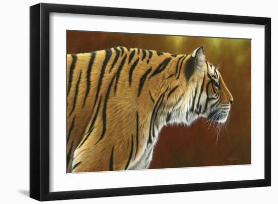 0983 Tense Tiger-Jeremy Paul-Framed Giclee Print