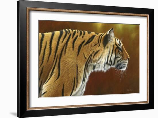 0983 Tense Tiger-Jeremy Paul-Framed Giclee Print