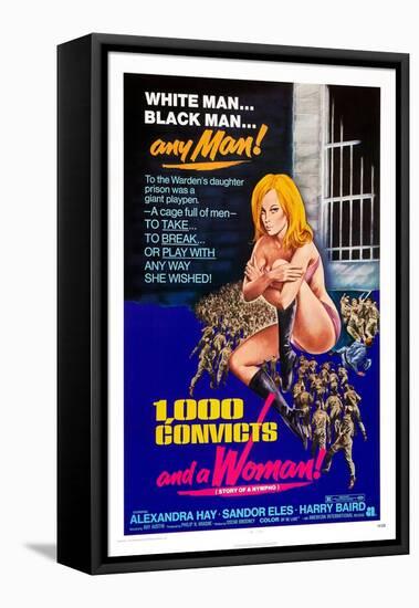 1,000 Convicts and a Woman!, Alexandra Hay, 1971-null-Framed Stretched Canvas