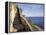 1,000 Steps Limestone Stairway in Cliff, Bonaire, Caribbean-Greg Johnston-Framed Premier Image Canvas