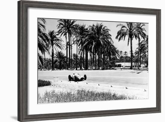 1.5 Litre Mercedes in Action, Tripoli Grand Prix, Tripoli, Libya, 1939-null-Framed Photographic Print