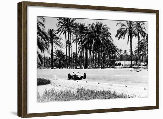 1.5 Litre Mercedes in Action, Tripoli Grand Prix, Tripoli, Libya, 1939-null-Framed Photographic Print