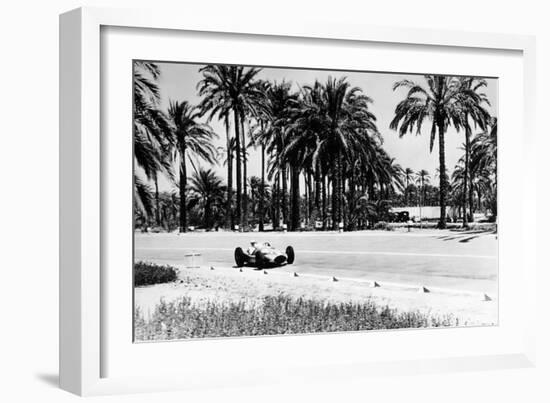 1.5 Litre Mercedes in Action, Tripoli Grand Prix, Tripoli, Libya, 1939-null-Framed Photographic Print