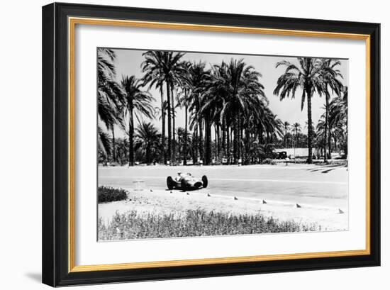 1.5 Litre Mercedes in Action, Tripoli Grand Prix, Tripoli, Libya, 1939--Framed Photographic Print