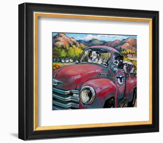 1-800 Ewe Guys-CR Townsend-Framed Premium Giclee Print