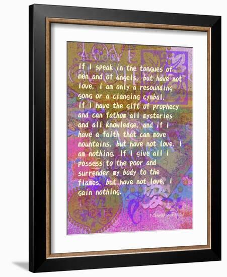 1 Corinthians 13:1-3-Cathy Cute-Framed Giclee Print