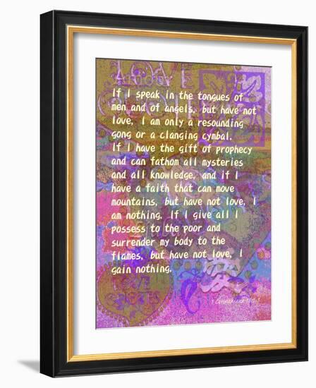 1 Corinthians 13:1-3-Cathy Cute-Framed Giclee Print