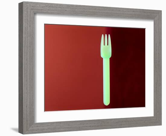 1 Fork (Rothko) 2001-Norman Hollands-Framed Photographic Print