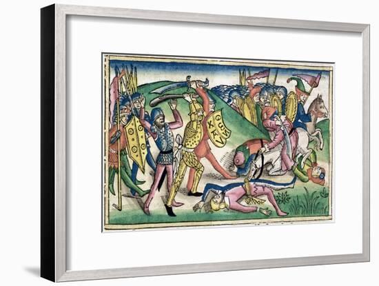 1 Kings 15:16: War between Asa and Baasha-Unknown-Framed Giclee Print