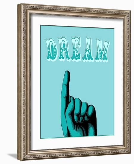 1 of 1 Dream-Ricki Mountain-Framed Art Print