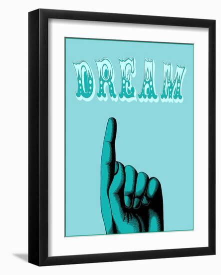 1 of 1 Dream-Ricki Mountain-Framed Art Print