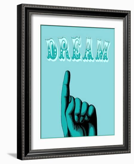 1 of 1 Dream-Ricki Mountain-Framed Art Print