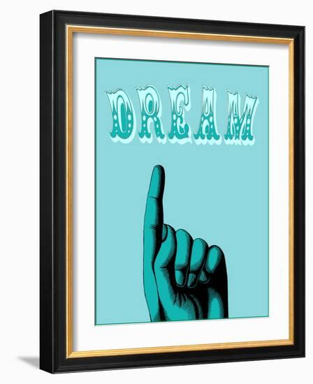 1 of 1 Dream-Ricki Mountain-Framed Art Print