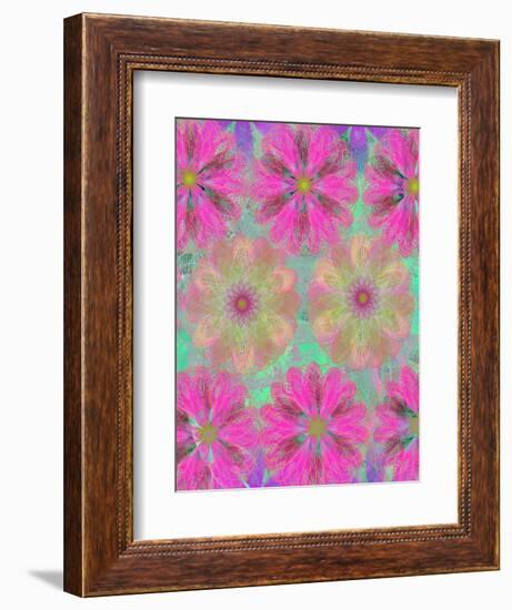 1 of 22 abstract art Circle Color Decor 3 D E-Ricki Mountain-Framed Art Print