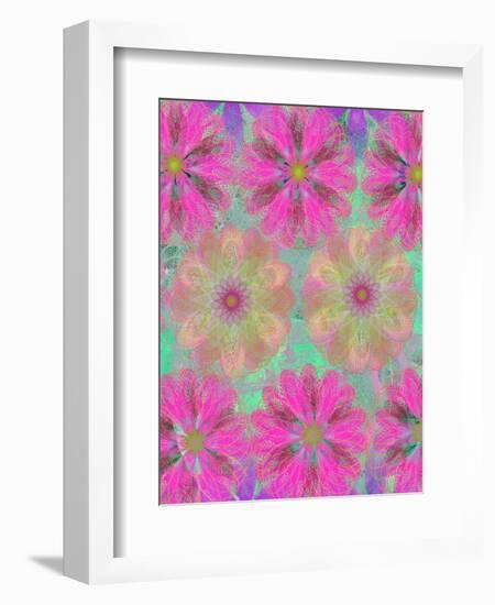 1 of 22 abstract art Circle Color Decor 3 D E-Ricki Mountain-Framed Art Print