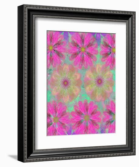 1 of 22 abstract art Circle Color Decor 3 D E-Ricki Mountain-Framed Art Print