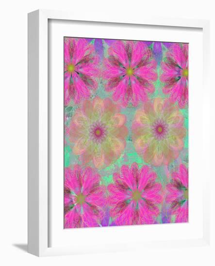 1 of 22 abstract art Circle Color Decor 3 D E-Ricki Mountain-Framed Art Print