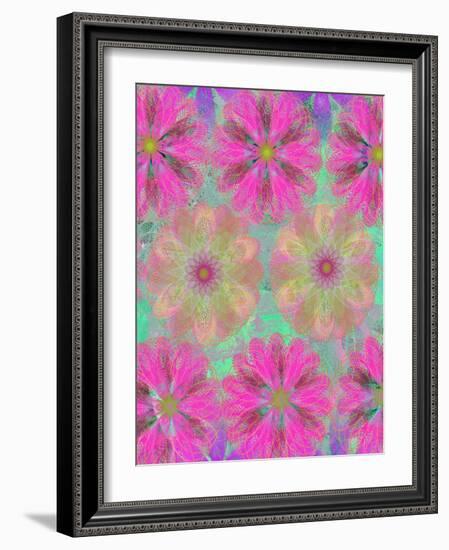 1 of 22 abstract art Circle Color Decor 3 D E-Ricki Mountain-Framed Art Print