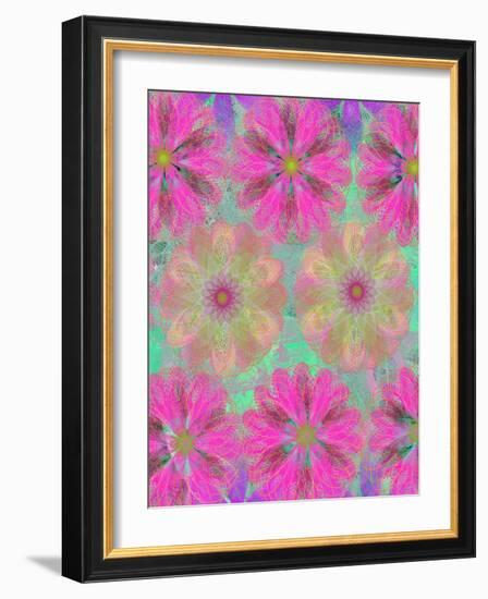 1 of 22 abstract art Circle Color Decor 3 D E-Ricki Mountain-Framed Art Print