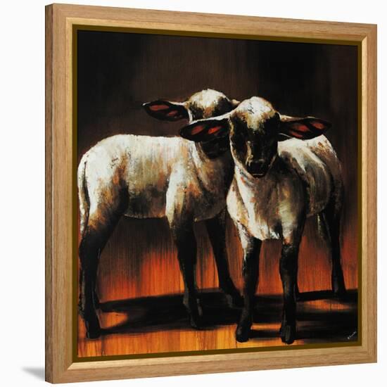 1 Sheep 2 Sheep-Sydney Edmunds-Framed Premier Image Canvas