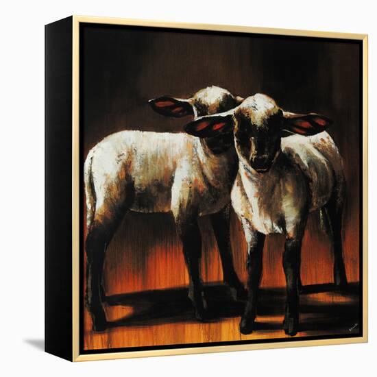 1 Sheep 2 Sheep-Sydney Edmunds-Framed Premier Image Canvas