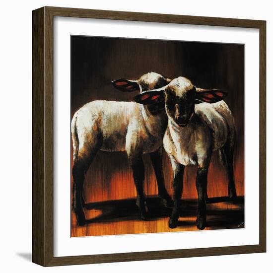1 Sheep 2 Sheep-Sydney Edmunds-Framed Giclee Print