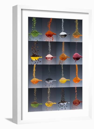 1 tablespoon flavor collage-Steve Gadomski-Framed Photographic Print