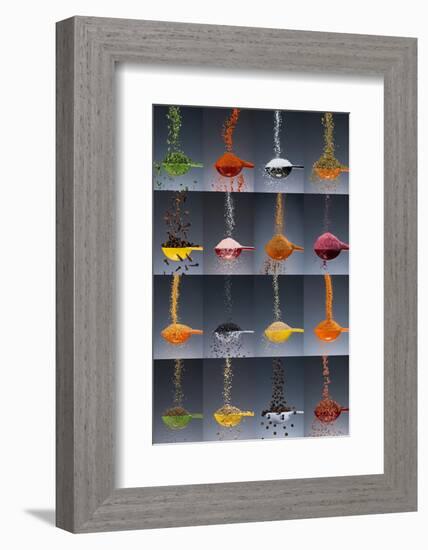 1 tablespoon flavor collage-Steve Gadomski-Framed Photographic Print