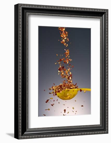 1 Tablespoon Red Pepper Flakes-Steve Gadomski-Framed Photographic Print