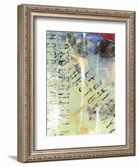 1 Urban Texture 4-Jan Weiss-Framed Art Print