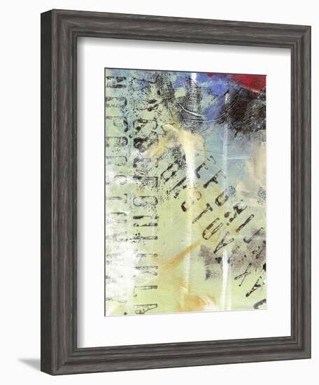 1 Urban Texture 4-Jan Weiss-Framed Art Print