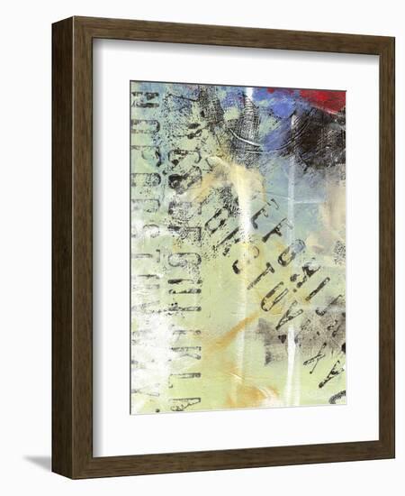 1 Urban Texture 4-Jan Weiss-Framed Art Print