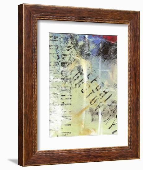 1 Urban Texture 4-Jan Weiss-Framed Art Print